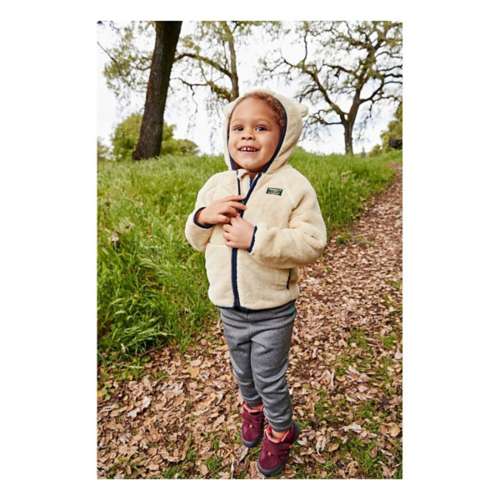 Toddler L.L.Bean Hi-Pile Hooded Fleece down jacket