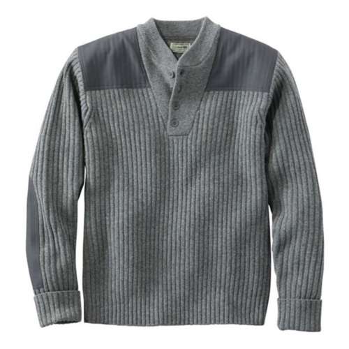 L.L.Bean Men's Henley Commando Sweater
