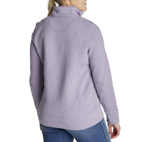Women's L.L.Bean Quilted 1/4 Zip Pullover - Primary Image