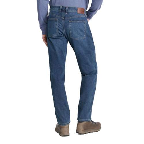 Men's L.L.Bean BeanFlex Fleece Lined Relaxed Fit Straight Jeans
