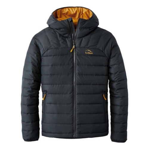 L.L.Bean Bean s Down Hooded Jacket Men s Black XL
