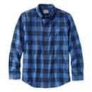 Men's L.L.Bean Scotch Plaid Flannel Long Sleeve Button Up high Shirt
