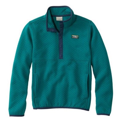 Kids' L.L.Bean Quilted 1/4 Snap Pullover