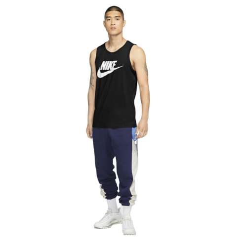 Nike ace logo tank on sale white