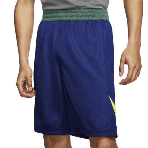 nike blue and yellow shorts