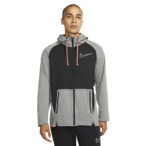 Men's Nike Therma-FIT Colorblock Full Zip Training Hoodie