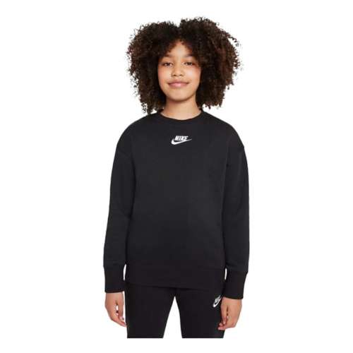 Girls Nike Sportswear Club Fleece Boyfriend Crewneck Sweatshirt