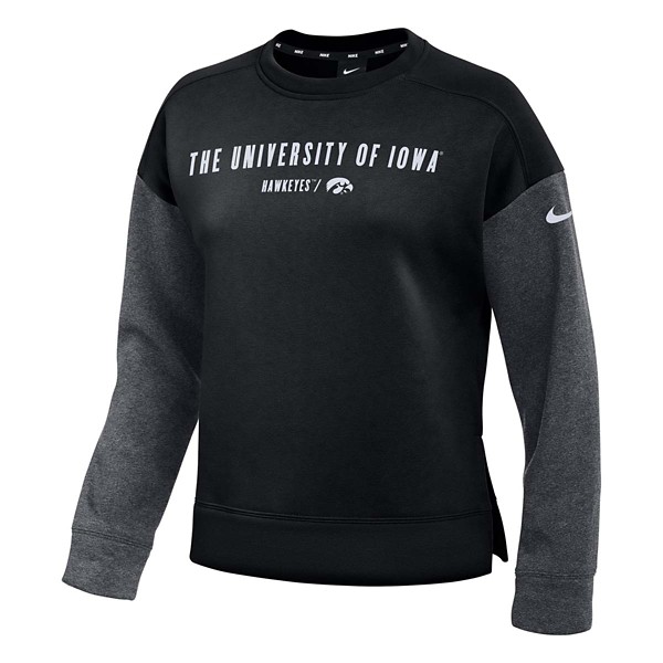 Nike Women's Iowa Hawkeyes Dolman Crewneck Sweatshirt product image