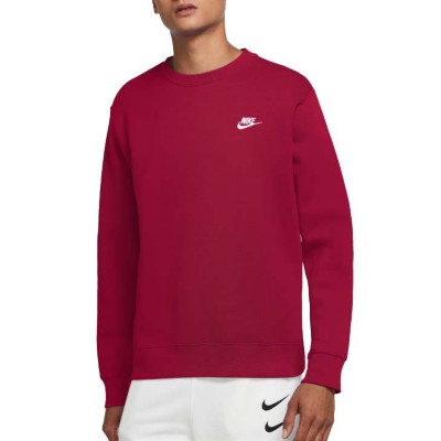 nike men's club crew neck sweatshirt