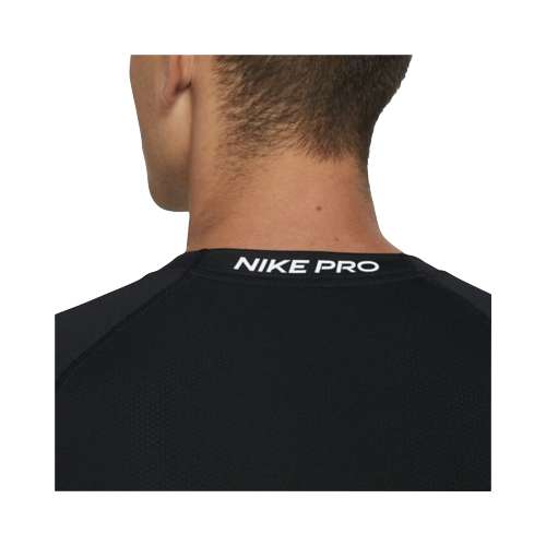 Men's Nike Pro Tight LS Training Top XL / White/Black