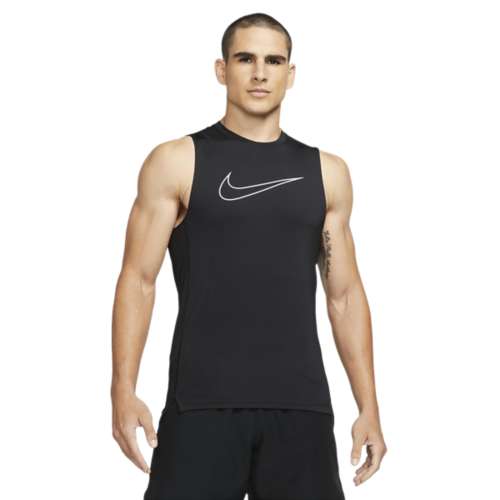 Nike Men's Cool Compression Sleeveless Shirt (M, Game Royal/Deep