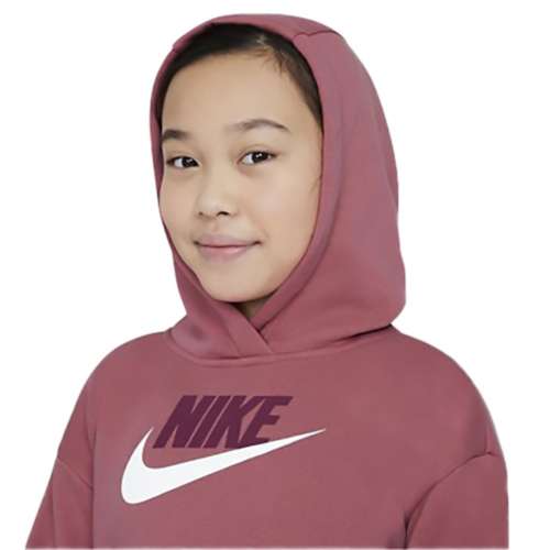 Girls' Nike Sportswear Logo Club Fleece Hoodie