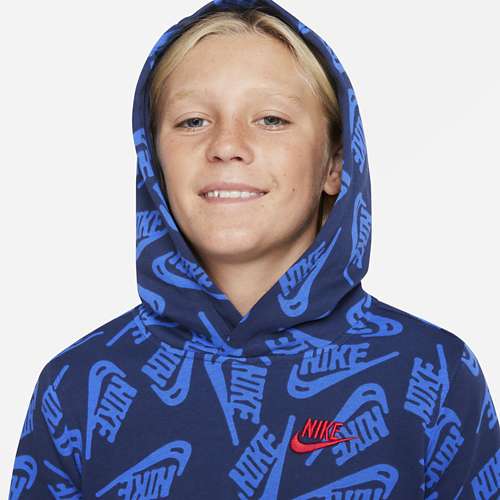 Boys' Nike Sportswear All Over Print Hoodie