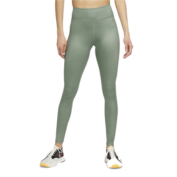 Women's Nike Dri-FIT One Mid-Rise Shine Leggings product image