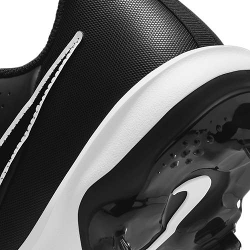 Nike Alpha Huarache Varsity 4 Low Metal Baseball Cleats, Men's, Size: Sz 11.5, Gray