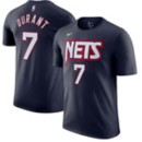 Nike Brooklyn Nets Kevin Durant #7 City Edition Mixed Moment Tape Name & Number T-Shirt