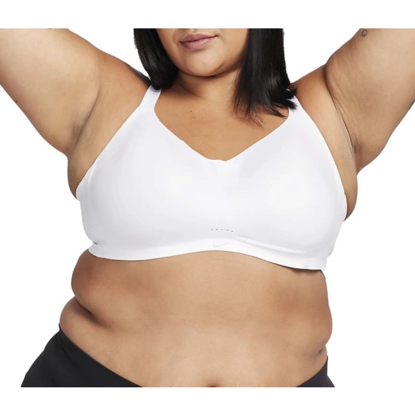 Women's Nike Alate Minimalist Sports Bra Medium A-C White