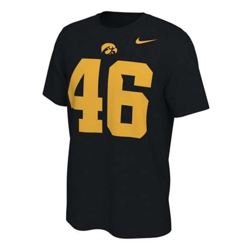 Nike Iowa Hawkeyes George Kittle #46 Name & Number T-Shirt