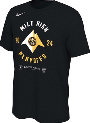 Nike Denver Nuggets 2024 Playoff Mantra T-Shirt