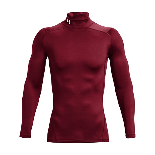 Men s Under Armour ColdGear Long Sleeve Mock Neck Compression Shirt SCHEELS