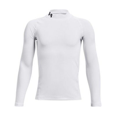 Boys' Under low armour ColdGear Long Sleeve Mock Neck Compression Shirt