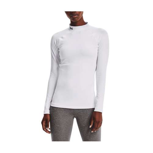Women's Under polar armour ColdGear Authentics Long Sleeve Mock Neck T-Shirt