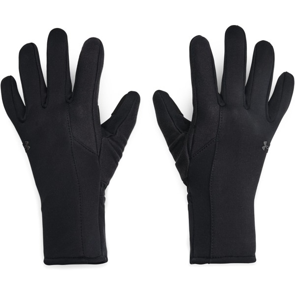 Women's Under Armour Storm Fleece Gloves Medium Black/Jet Grey