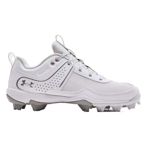 Under Armour Women's Glyde MT Softball Cleats - White, 7.5