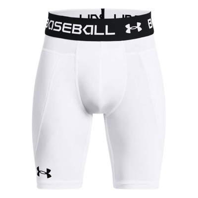 Boys' Under Armour Utility Baseball Slider with Cup Compression Shorts