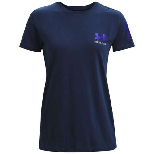 Women's Under armour Compression Freedom Banner Tactical T-Shirt