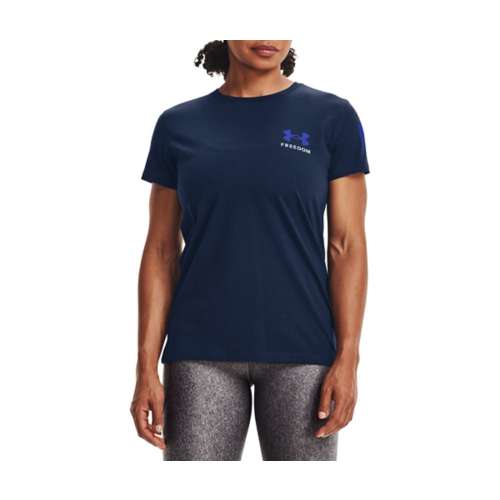 Women's Under armour Compression Freedom Banner Tactical T-Shirt