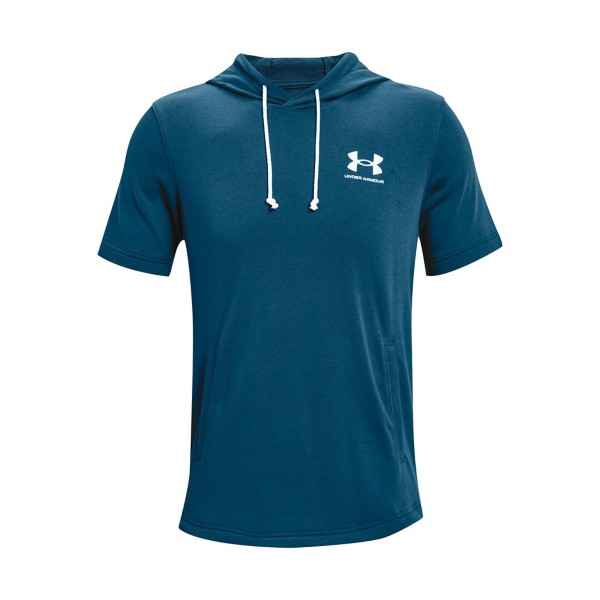 Men's Under Armour Rival Terry Short Sleeve Hoodie product image