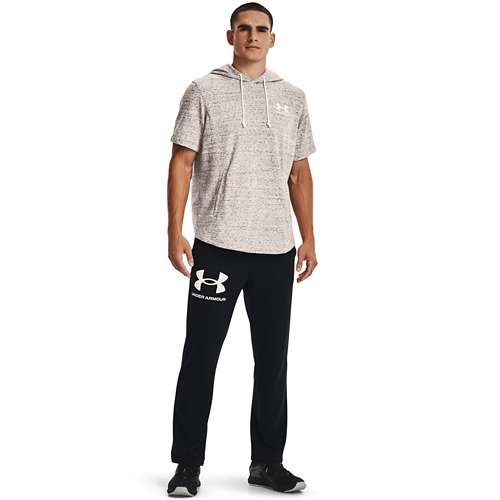 Men's Under Armour Rival Terry Short Sleeve Hoodie