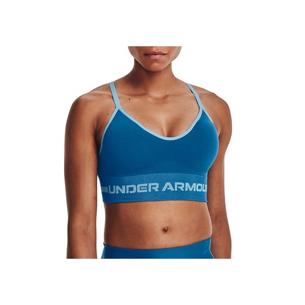 Women's Under Armour Seamless Low Long Sports Bra product image