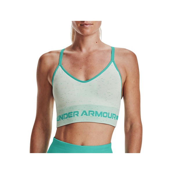 Women's Under Armour Seamless Low Long Heather Sports Bra product image