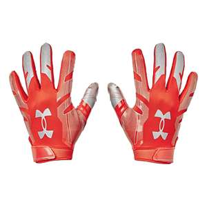 Louisville Cardinals Adidas Football Game Used Gloves Glow in the Dark