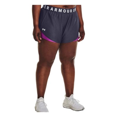 Women's Under armour marineblauw Plus Size Play Up 3.0 Shorts