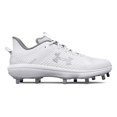 Under armour men's spine shop low metal baseball cleats