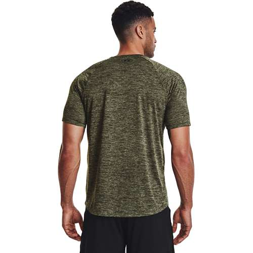 Under Armour Dri-fit Mens T Shirts Short Sleeve Yellow (maze