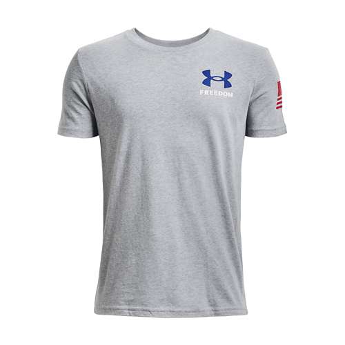 Boys' Under Armour New Freedom Flag T1 T-Shirt