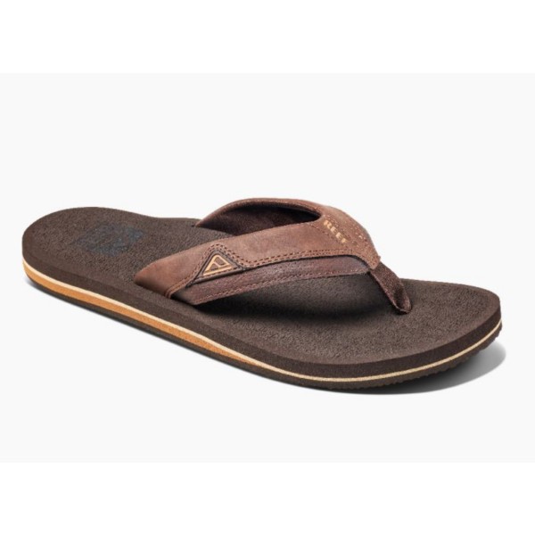 Men's Reef Cushion Dawn Flip Flop Sandals 8 Brown