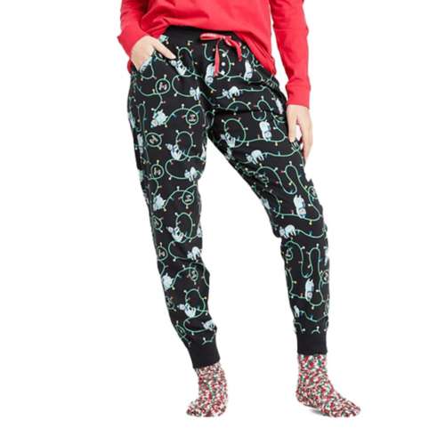 women's sloth pajama pants