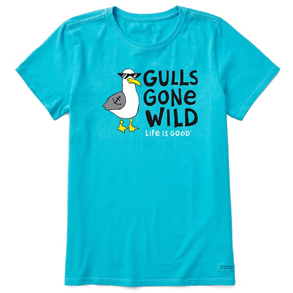 Women's Life is Good Gulls Gone Wild Crusher Lite T-Shirt product image