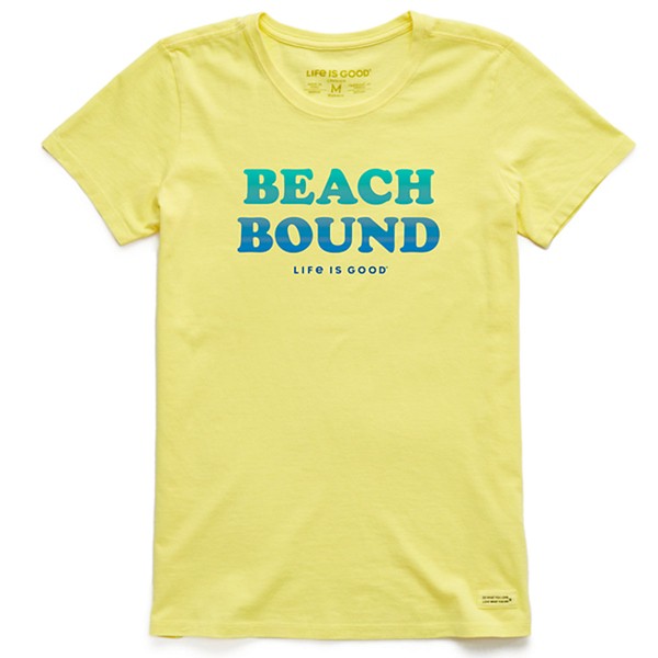 Women's Life is Good Beach Bound Crusher Lite T-Shirt product image