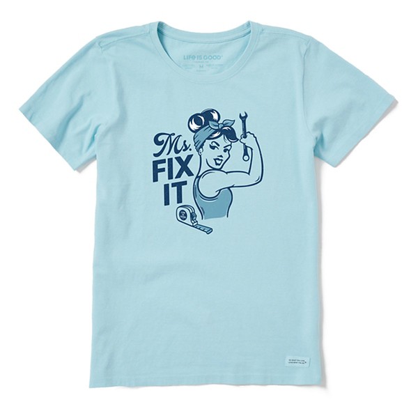 Women's Life is Good Mrs Fix It T-Shirt product image