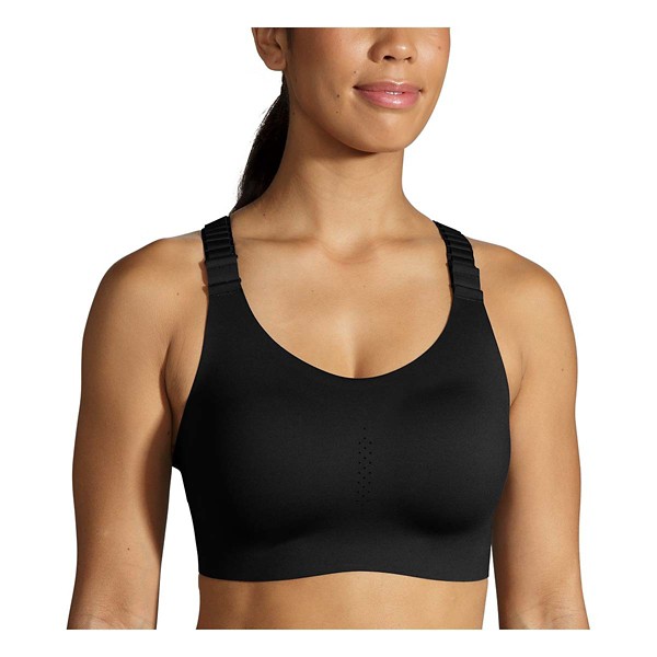 Women's Brooks Running Racerback 2.0 Sports Bra 40 B Black