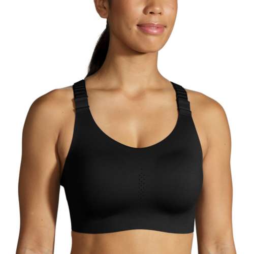 MOVING COMFORT REBOUND RACER SPORTS RUNNING BRA HEA GREY POW PINK 32 C NEW!