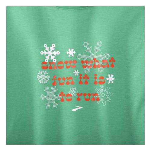 Women's Brooks Run Merry Distance Graphic Long Sleeve T-Shirt