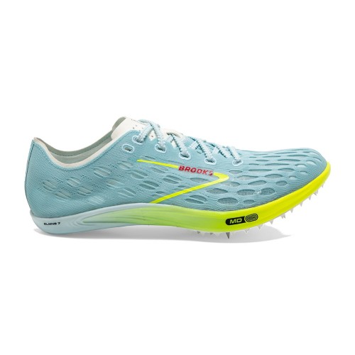 Adult Brooks Elmn8 7 Track Spiked Mid Distance Track Spikes - Primary Image