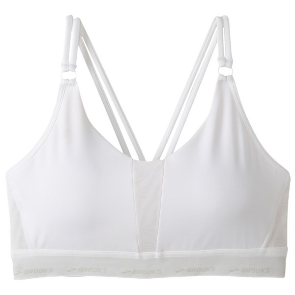 Women's Brooks Running Plunge 3.0 Sports Bra 2XLarge White